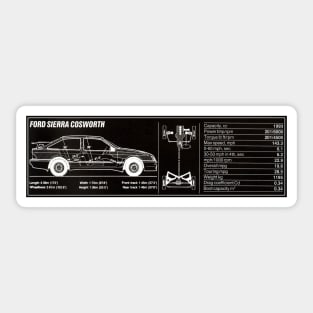 Ford Sierra RS Cosworth Sticker